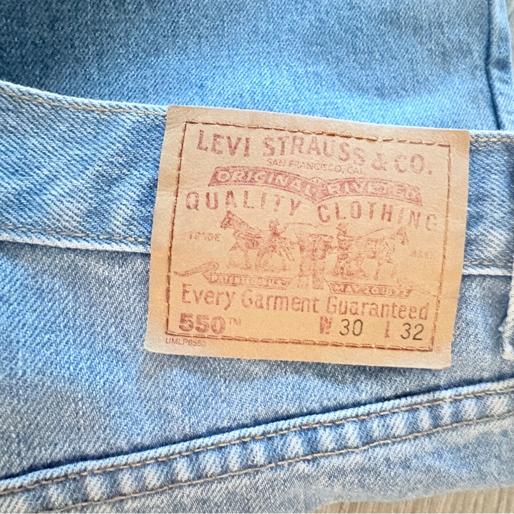 Levi's Relaxed Blue Jeans Classic Style